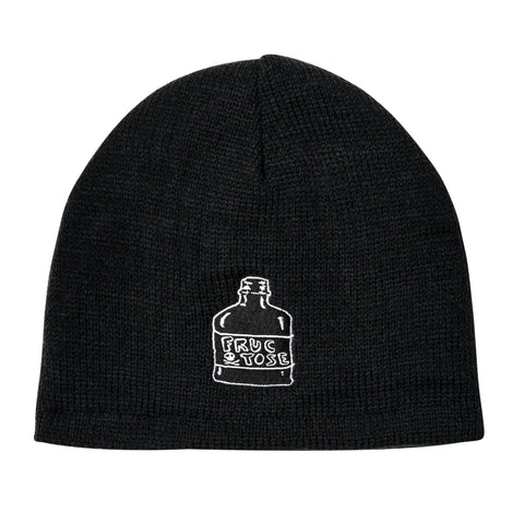 Fructose Black Lined Beanie