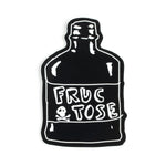 Fructose Bottle Logo Sticker 5 pack